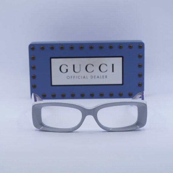 Final Price! Gucci GG1528S 005 Grey/Clear Sunglasses - Picture 3 of 12